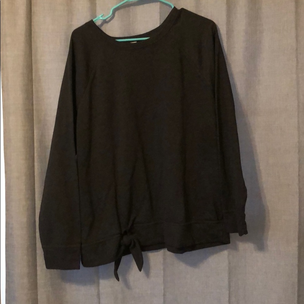 Crew next sweatshirt with tie